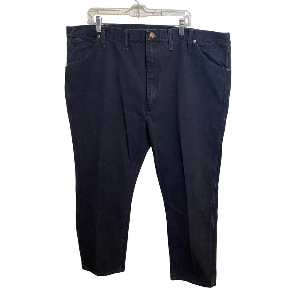 Wrangler Cowboy Cut Original Fit Black Jeans Mens 46x30 13MWZWK Denim Western
